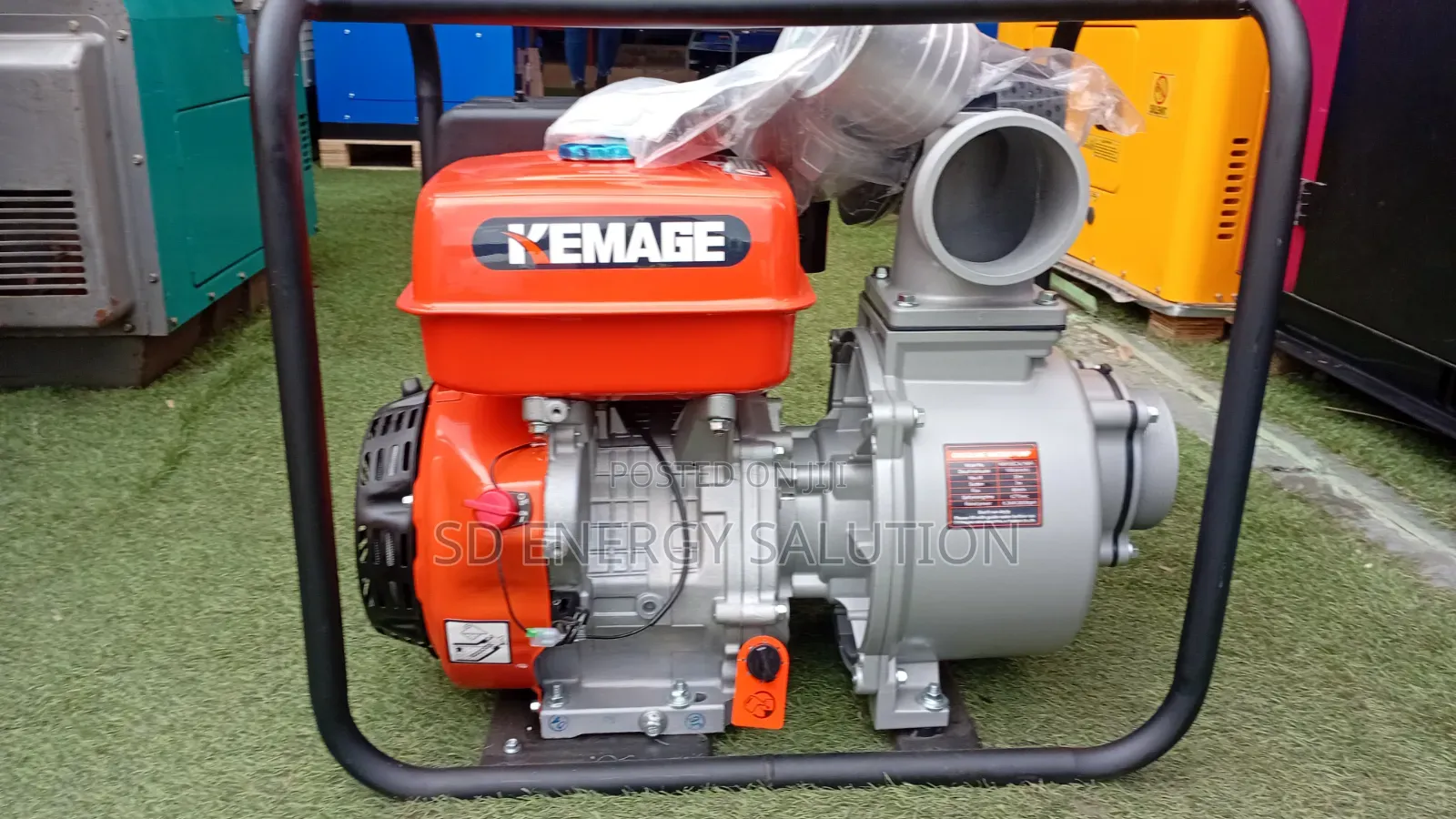 4-Inch Kemage 15HP Water Pump – Heavy-Duty Performance