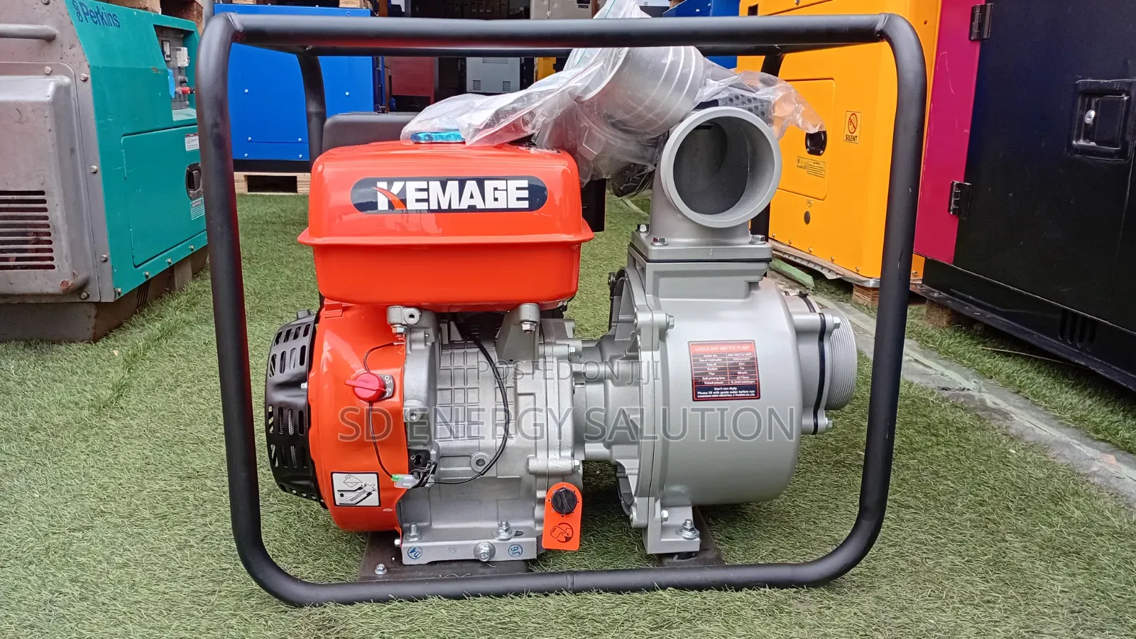 Kemage 4-Inch 15HP Pump – Ideal for Farms Large Water Jobs
