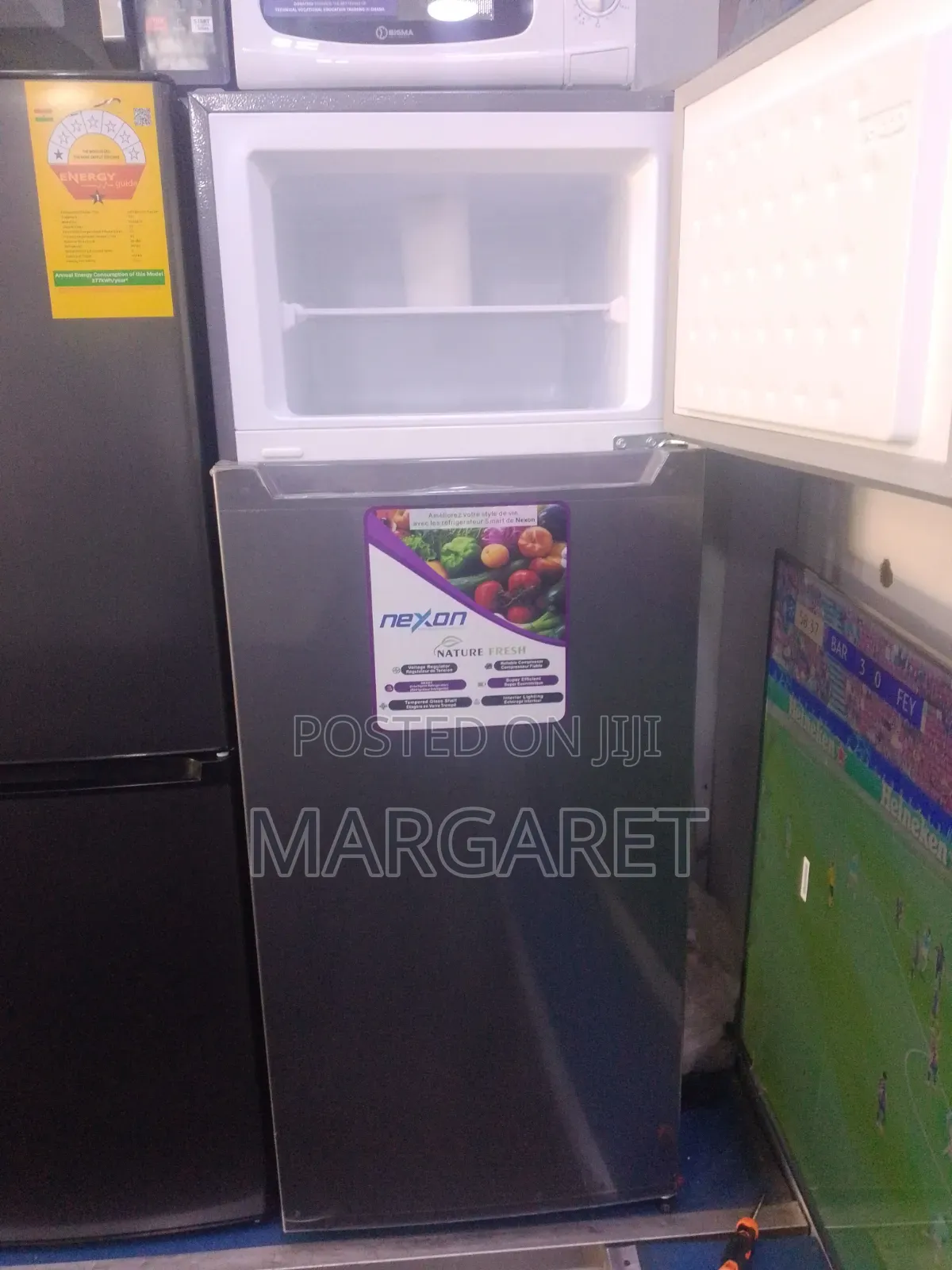 Brand New Nexon 211 Litters Double Door Fridge