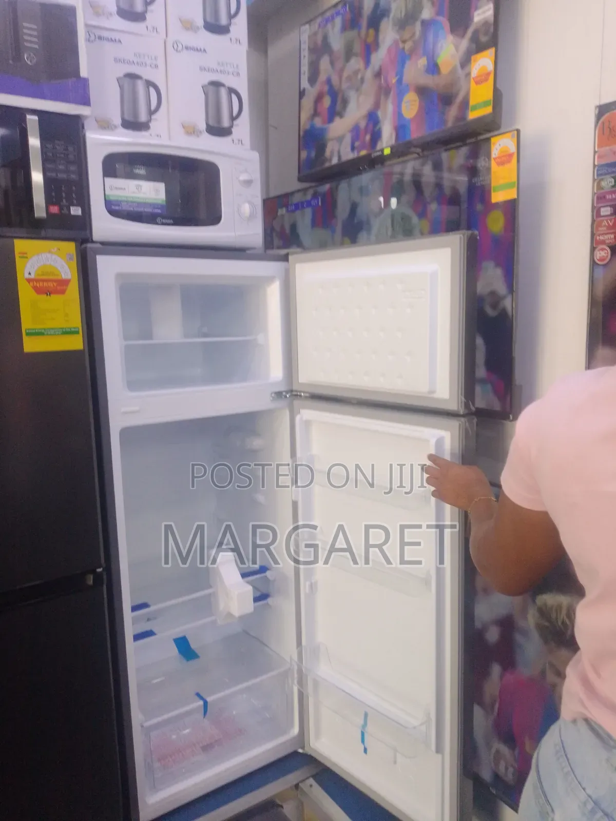 Brand New Nexon 211 Litters Double Door Fridge