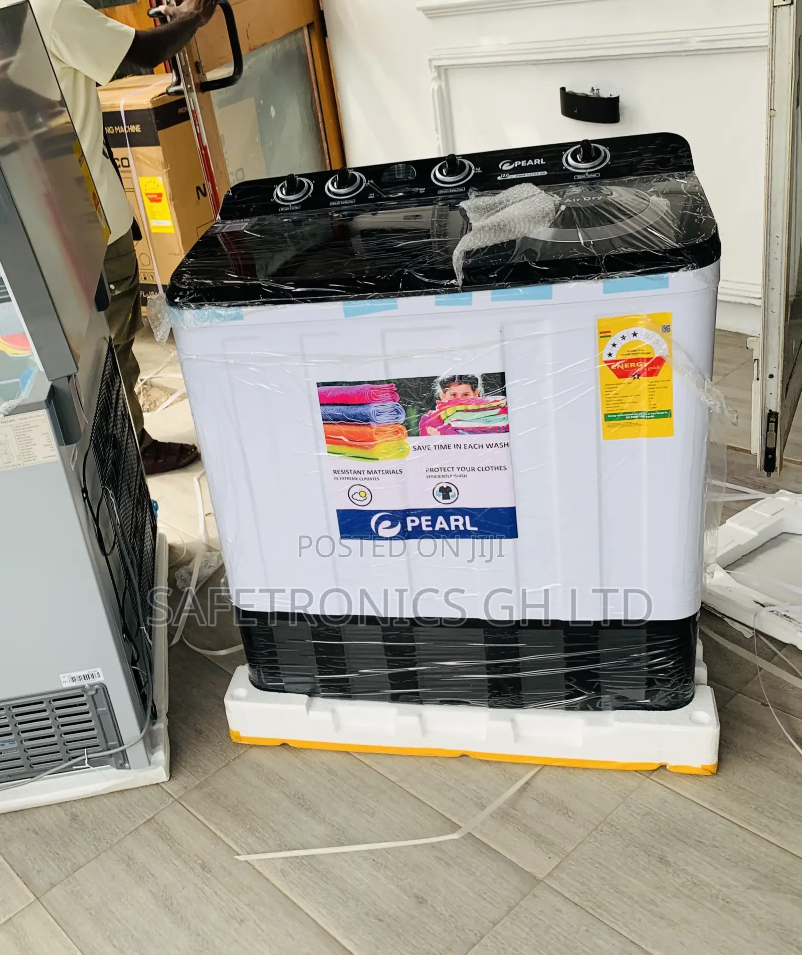 Energy Sufficient 7kg Pearl Twintub Semiautomatic WashingMachine