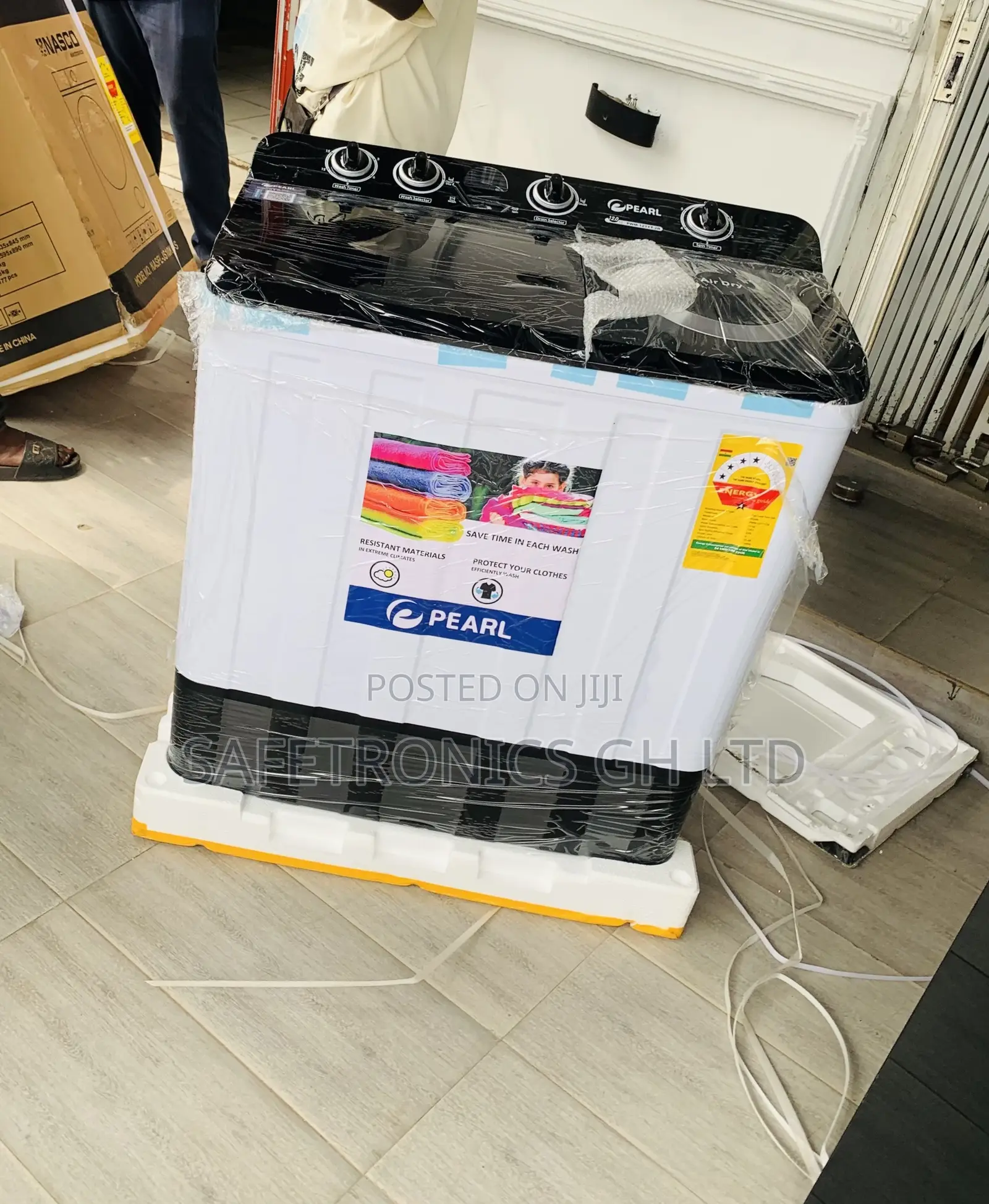 Energy Sufficient 7kg Pearl Twintub Semiautomatic WashingMachine
