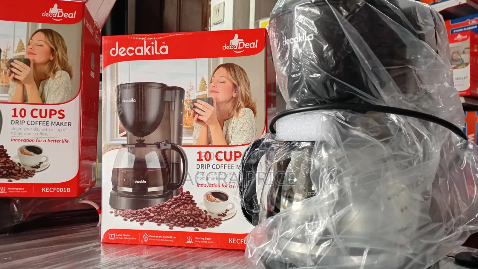 Begin a Brighter Day 10cups Drip Coffee Maker Decakila