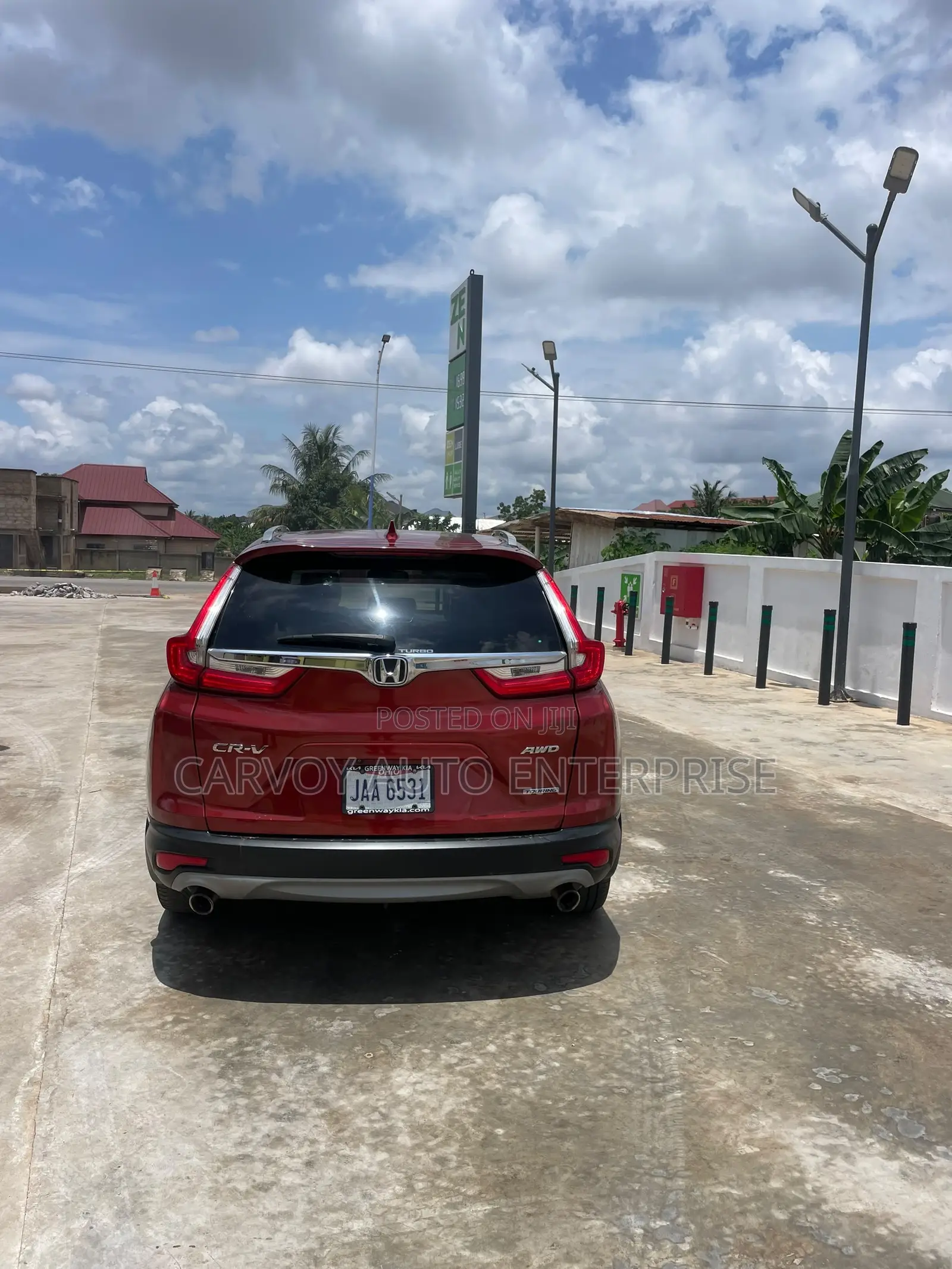 Honda CR-V Touring AWD 2018 Red