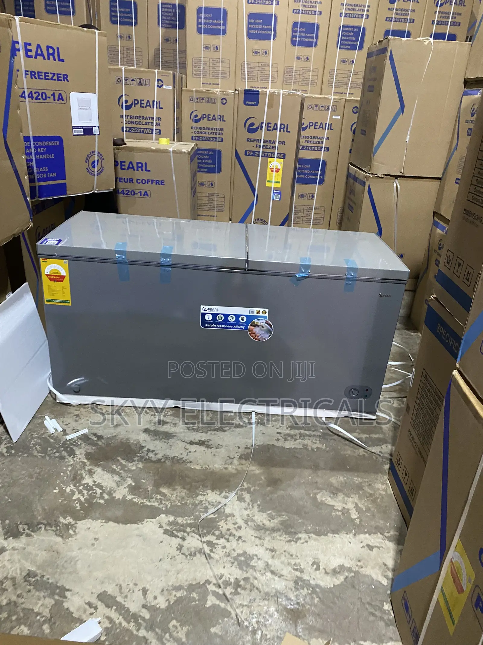 Pearl Pcf6040 Chest Freezer 508l New