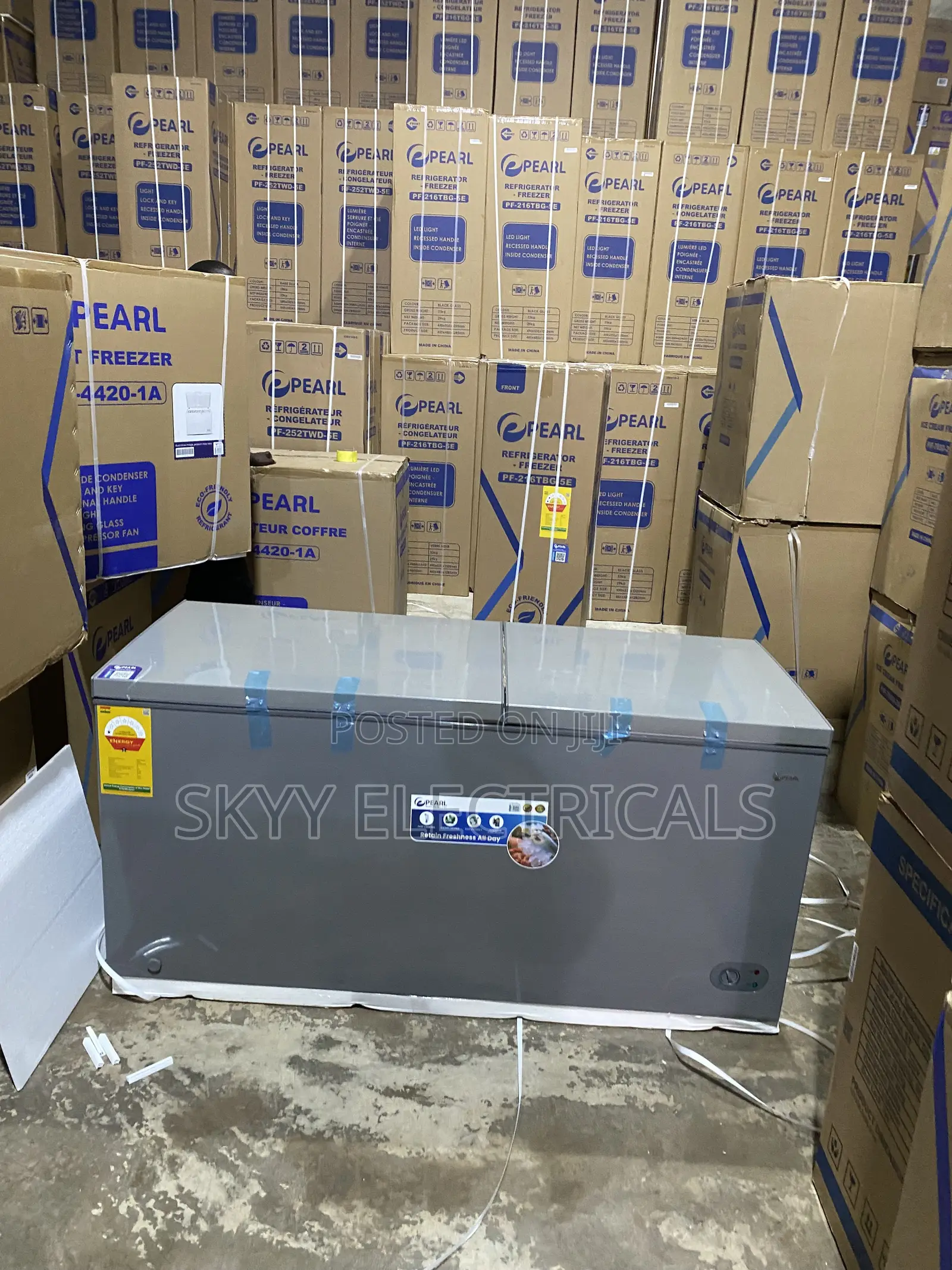 Pearl Pcf6040 Chest Freezer 508l New