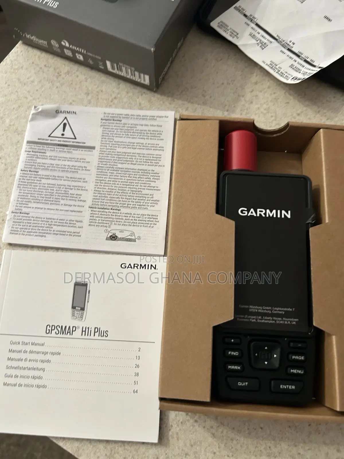 Garmin GPS Map H1i Plus W Inreach Tech Brand New 2026 Lastest Model
