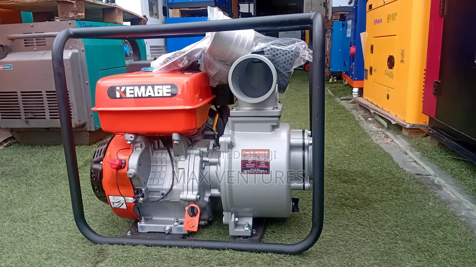 KEMAGE 4-Inch Water Pump for Irrigation Farming