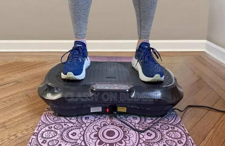 Body Vibrator / Workout Machine/Massager With Resistance Band
