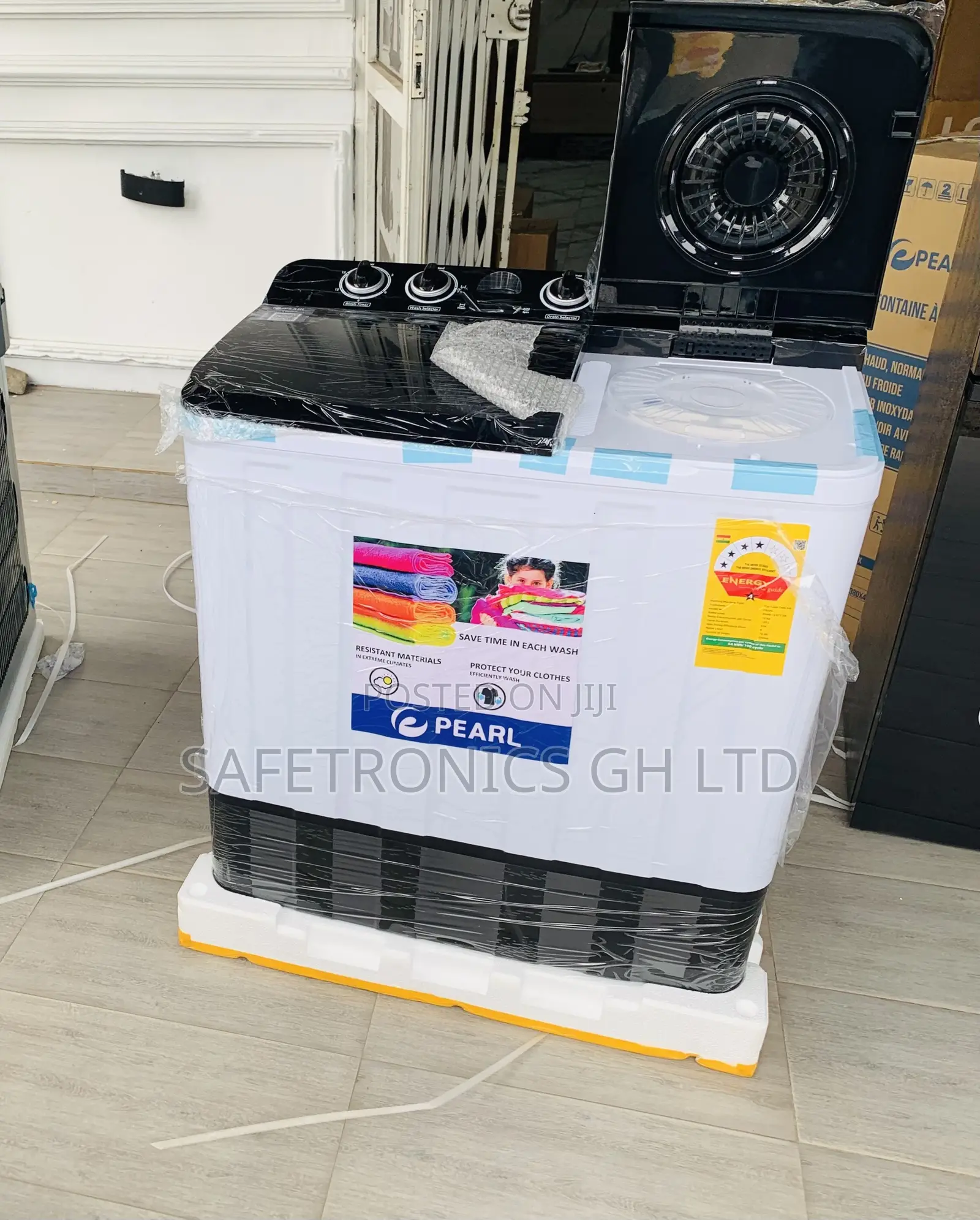 Essential Modern Semiautomatic Pearl 7kg Twintub TopLoad WM