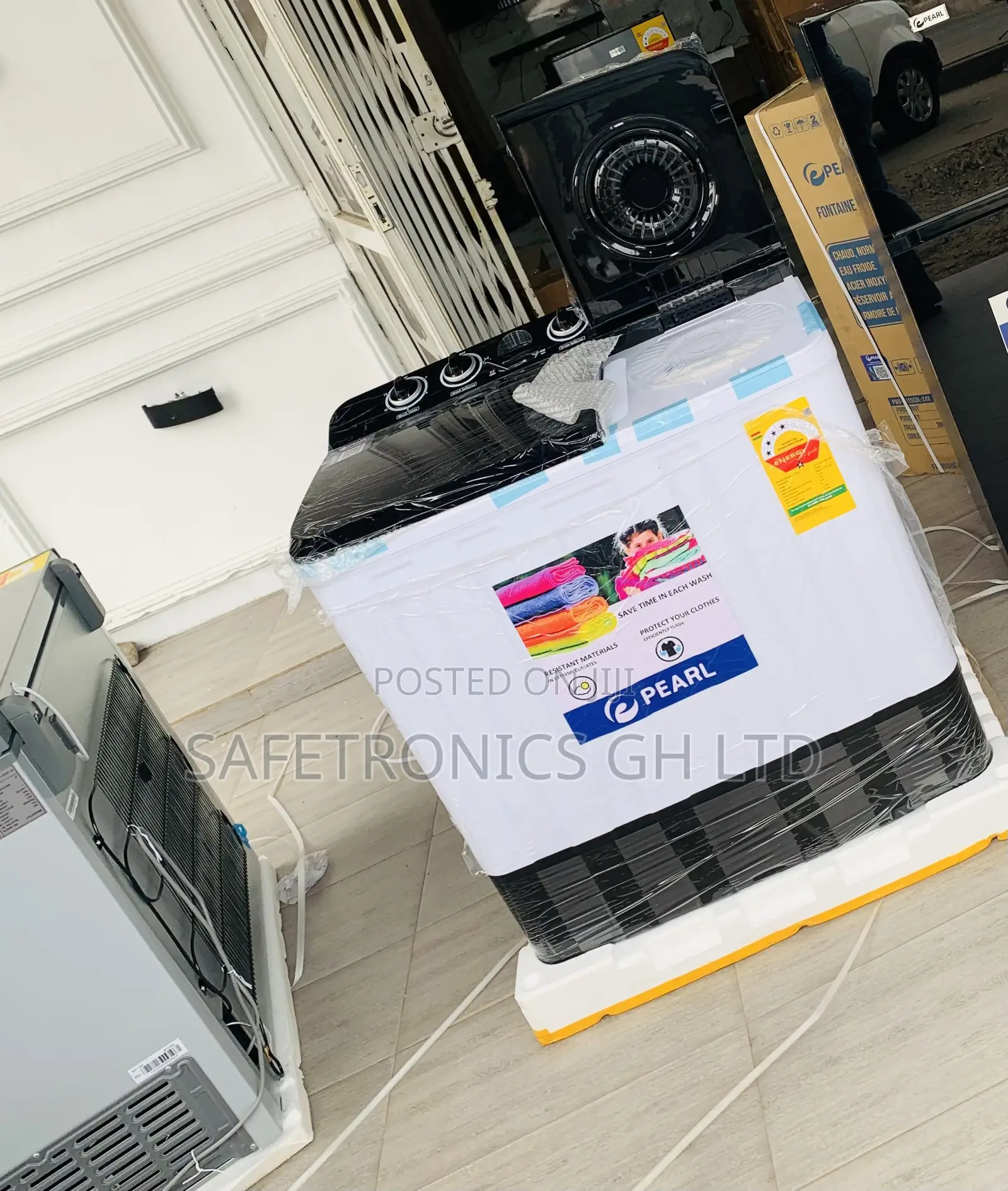 Newly in Stock Twintub TopLoad Semiautomatic 7kg Pearl Washer