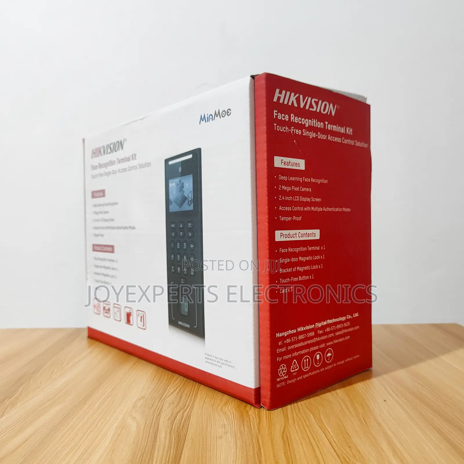Facial and Fingerprint Door Access Control Terminal