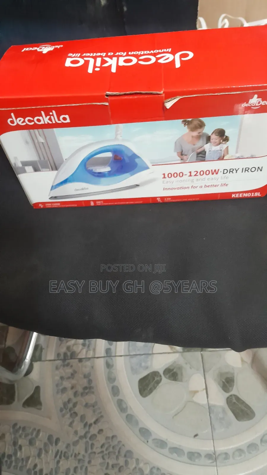Quality Decakila 1200W Dry Iron