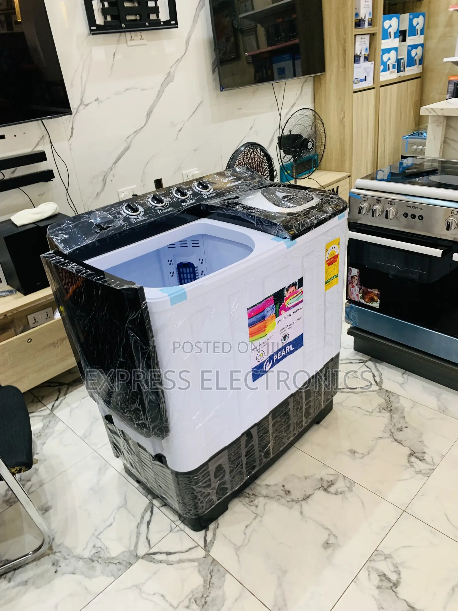 Grab Your Pearl 15kg Twin Tub / Topload Semi-Automatic Washing Machine