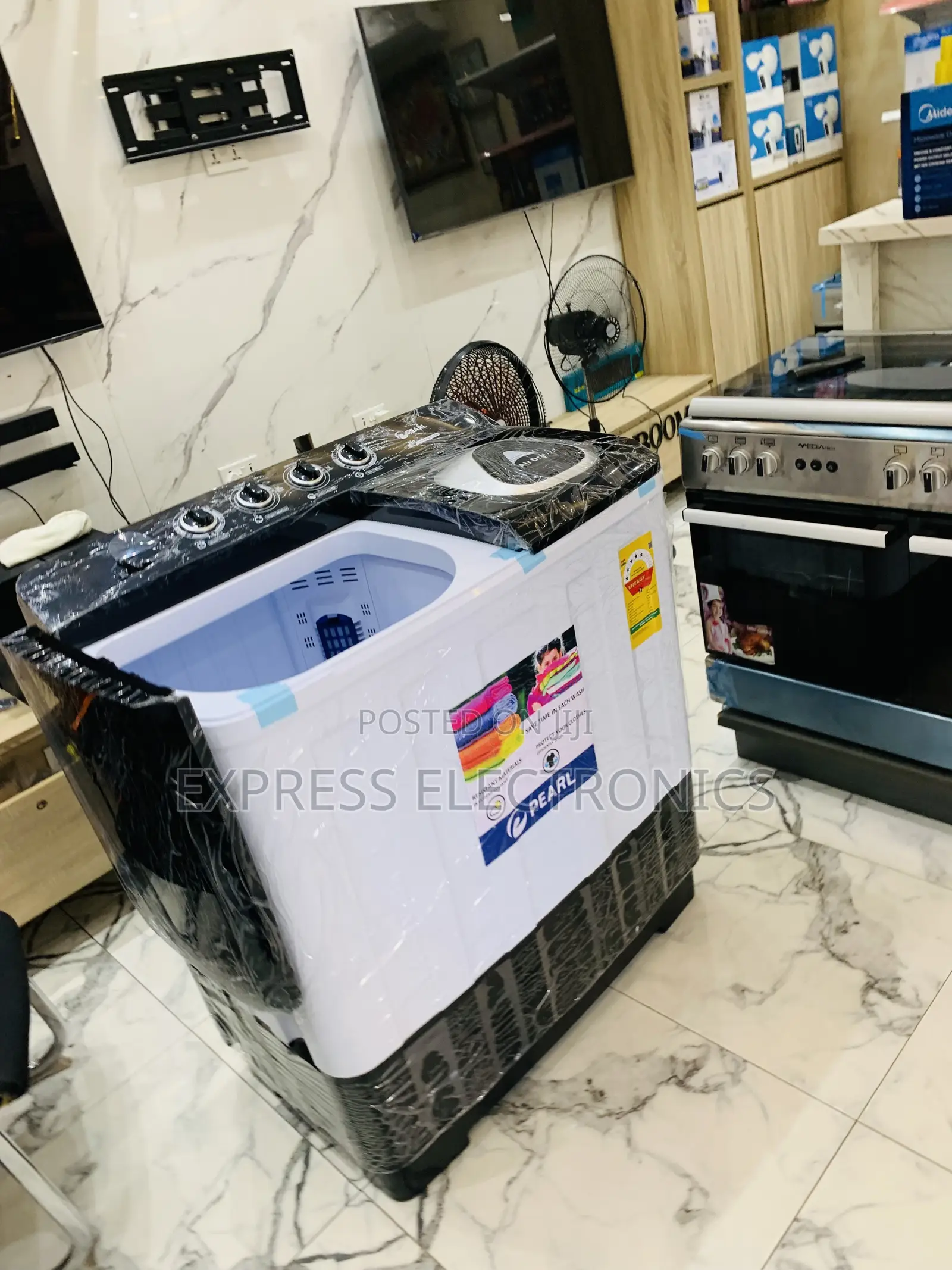 Grab Your Pearl 15kg Twin Tub / Topload Semi-Automatic Washing Machine