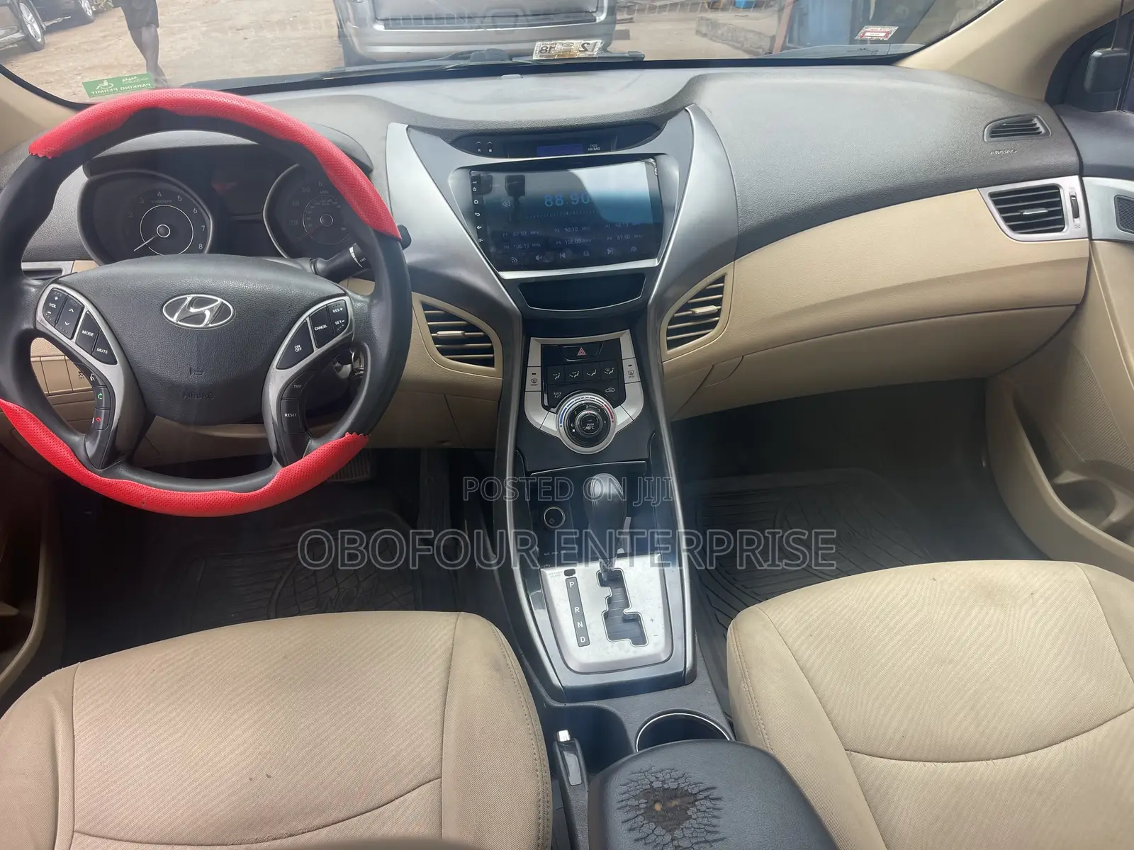 Hyundai Elantra GLS Sedan FWD (1.8L 4cyl 6A) 2013 Red