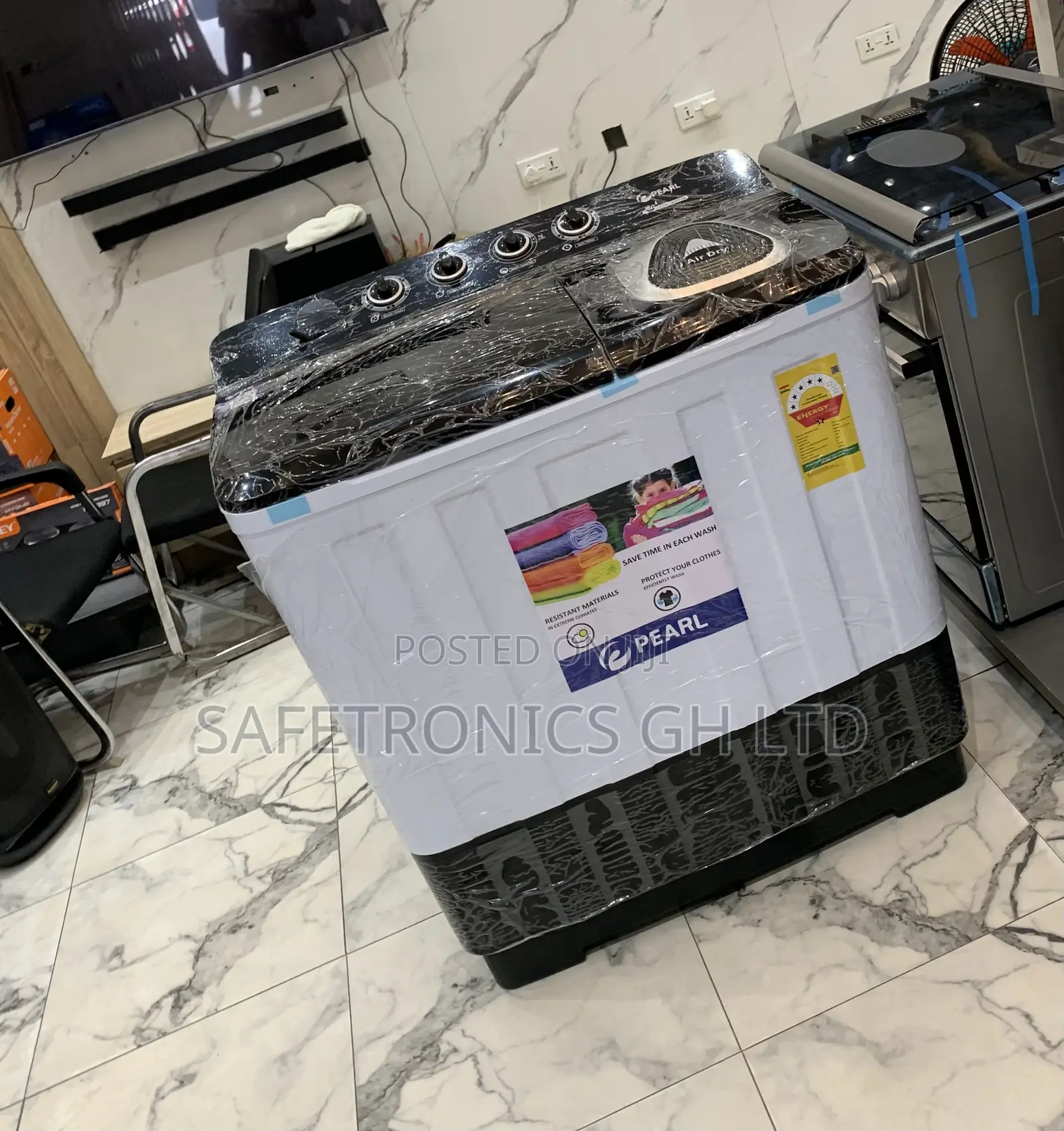 Experience Great 15kg White Pearl Semiautomatic TopLoad Twintub WM