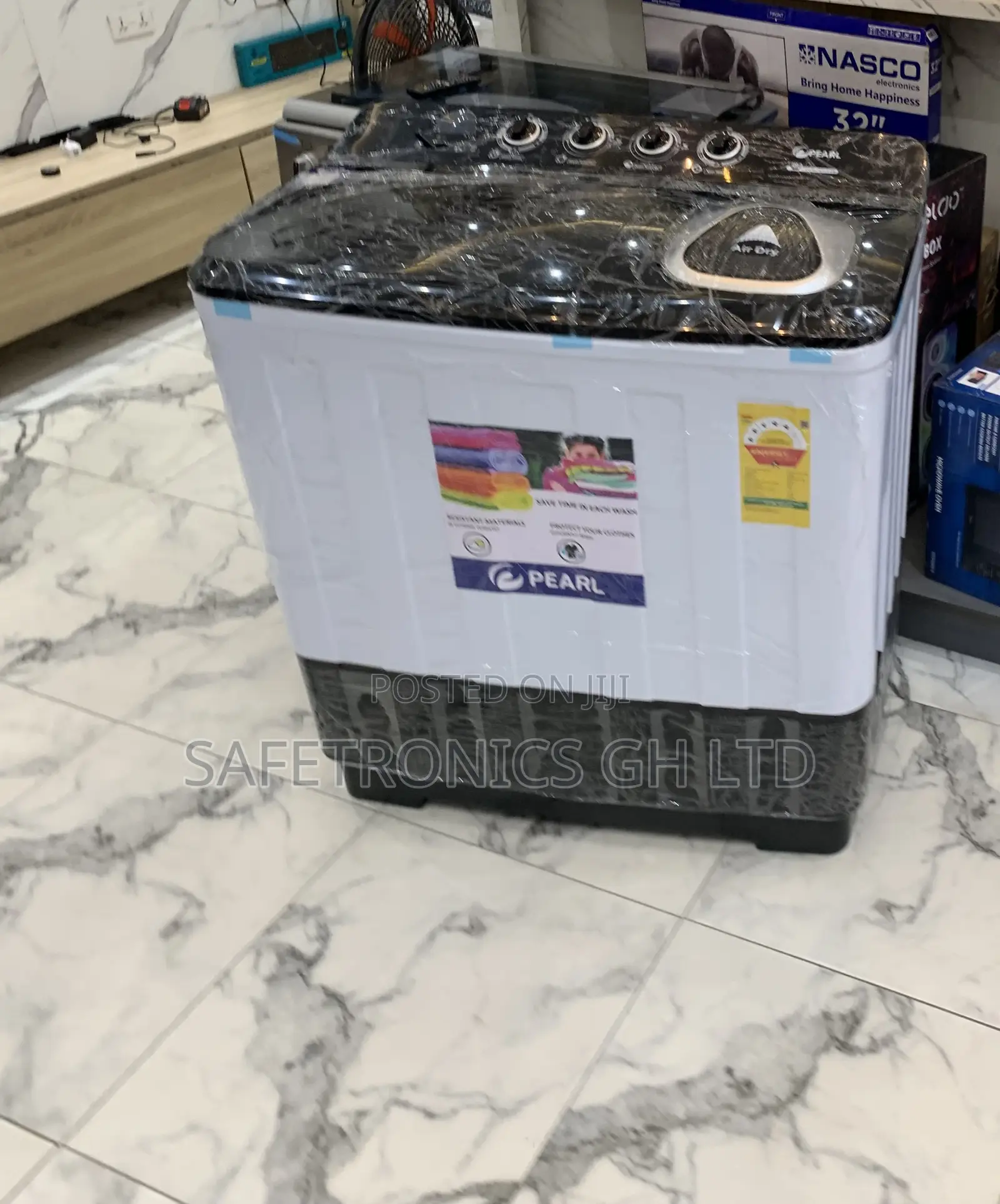 Grab Your Favorite Pearl Twintub Semiautomatic 15kg TopLoad WM