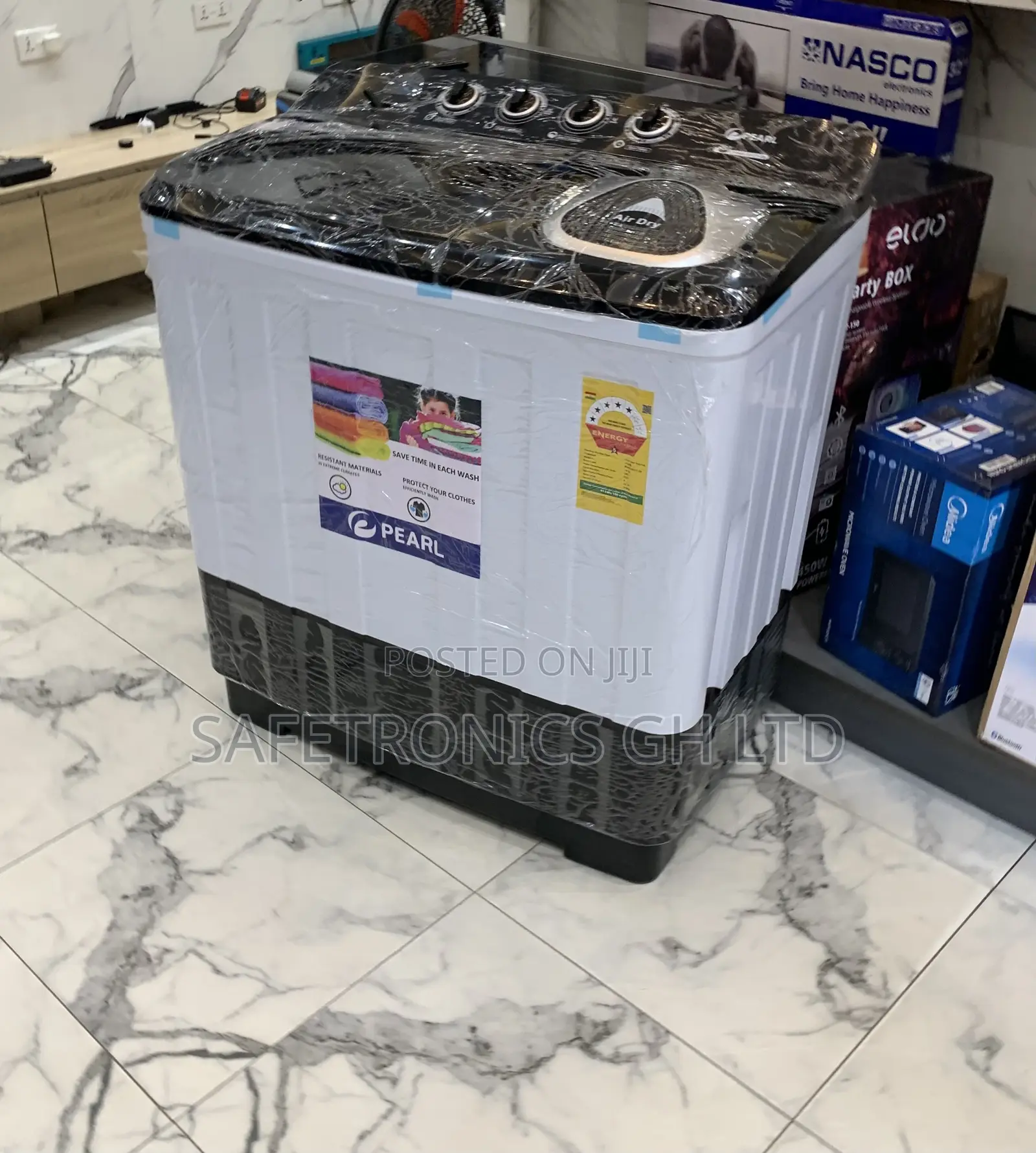 Grab Your Favorite Pearl Twintub Semiautomatic 15kg TopLoad WM