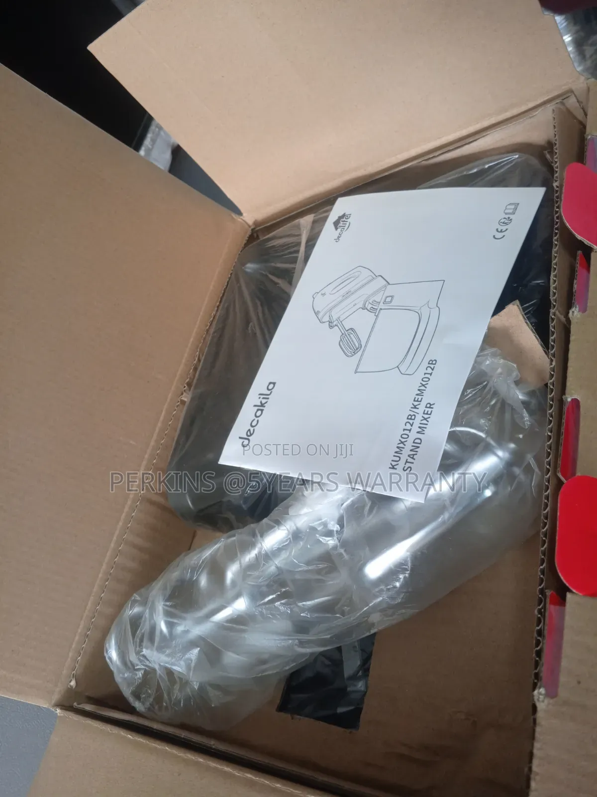 Portable Decakila Steam Mixer 3.5L Steam Mixer