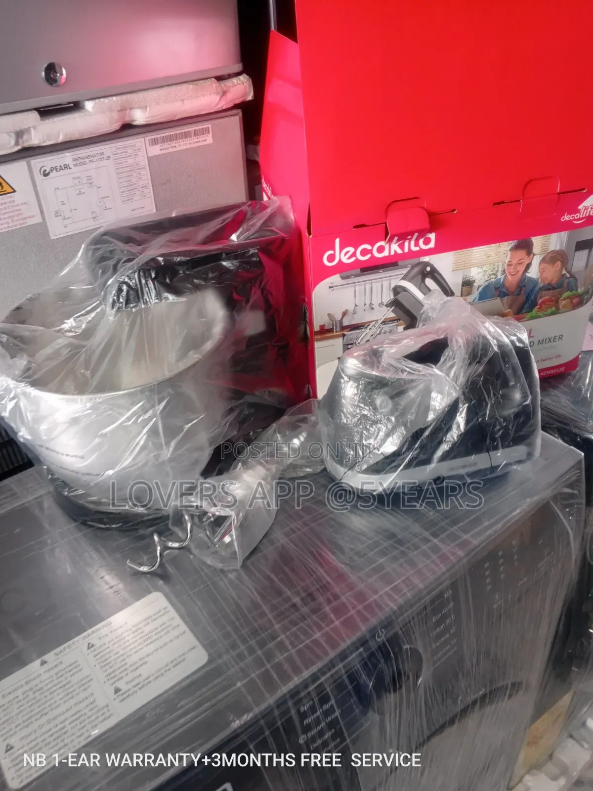 Decakila 3-in-1stand Mixer