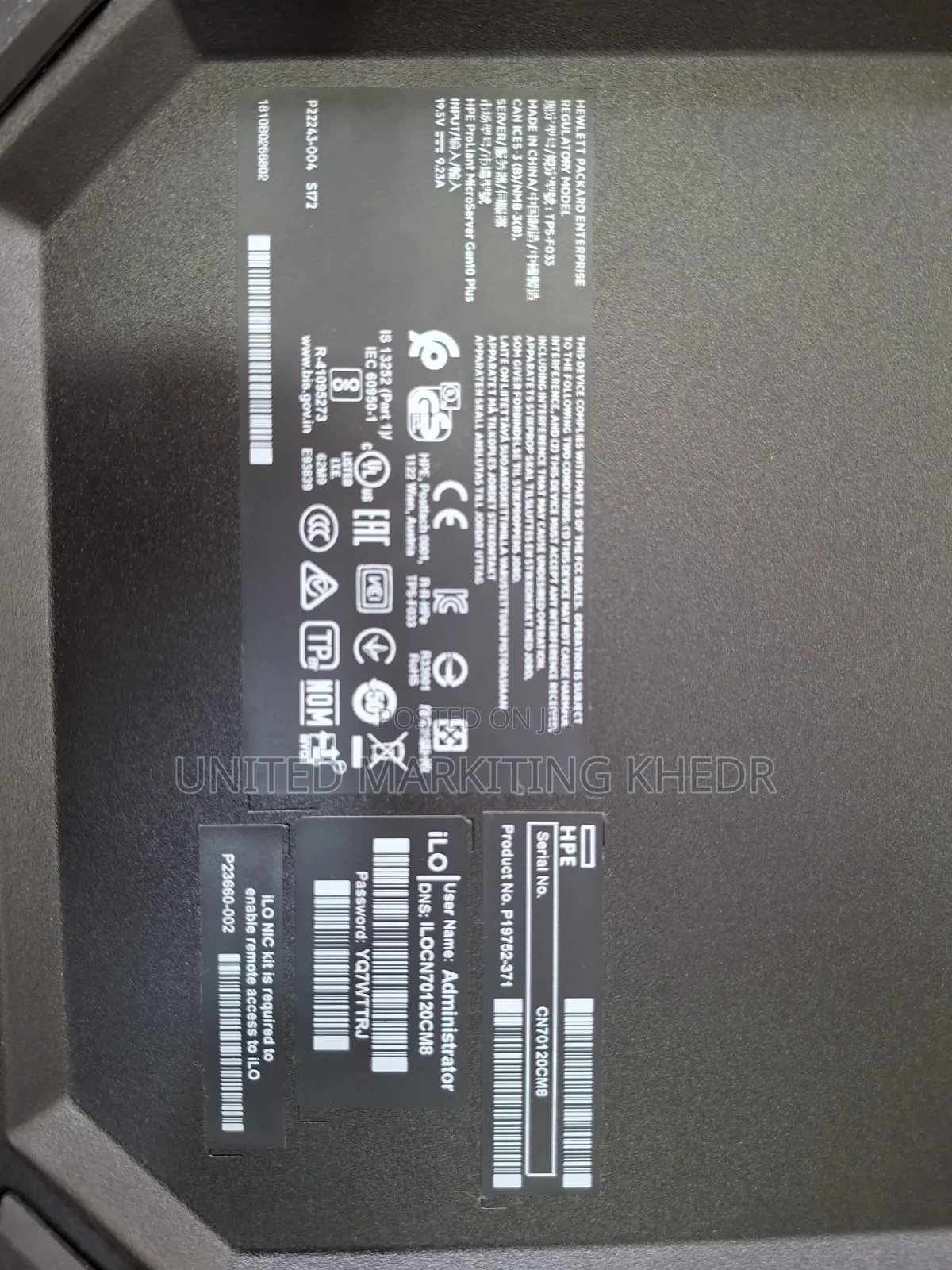 New Server HP ProLiant ML30 Gen10 Plus E-2314 32GB Intel Xeon HDD 1T