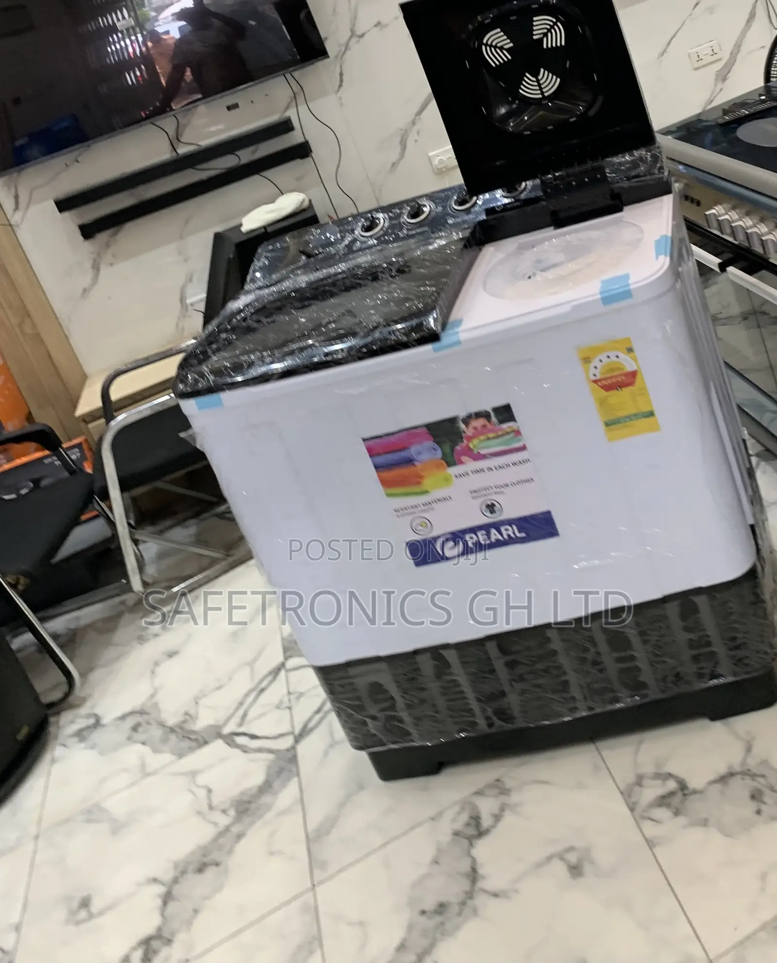 Energy Efficiency Fast 15kg Pearl TopLoad Twintub Semiautomatic Washer