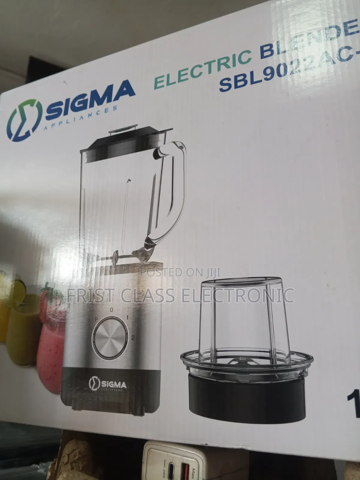 Sigma Electric Blender- Smooth Results Every Time