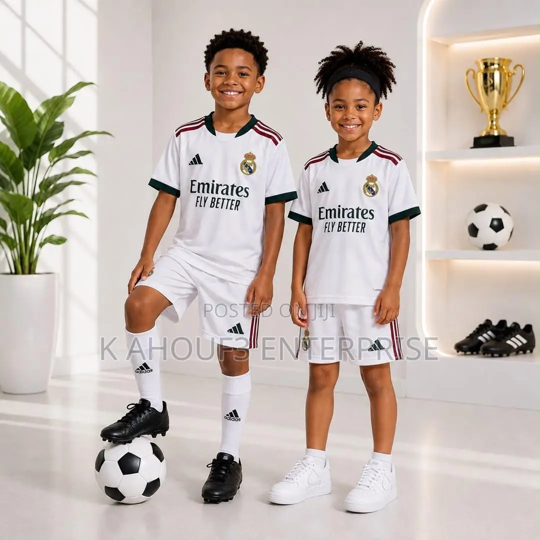 Real Madrid Home and Away Jersey for Kids Available