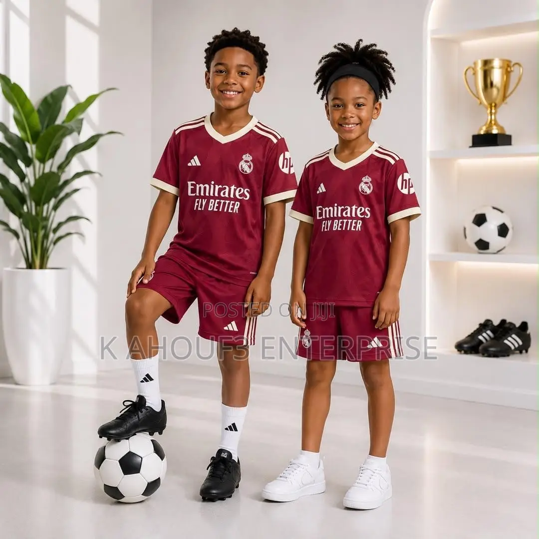 Real Madrid Home and Away Jersey for Kids Available