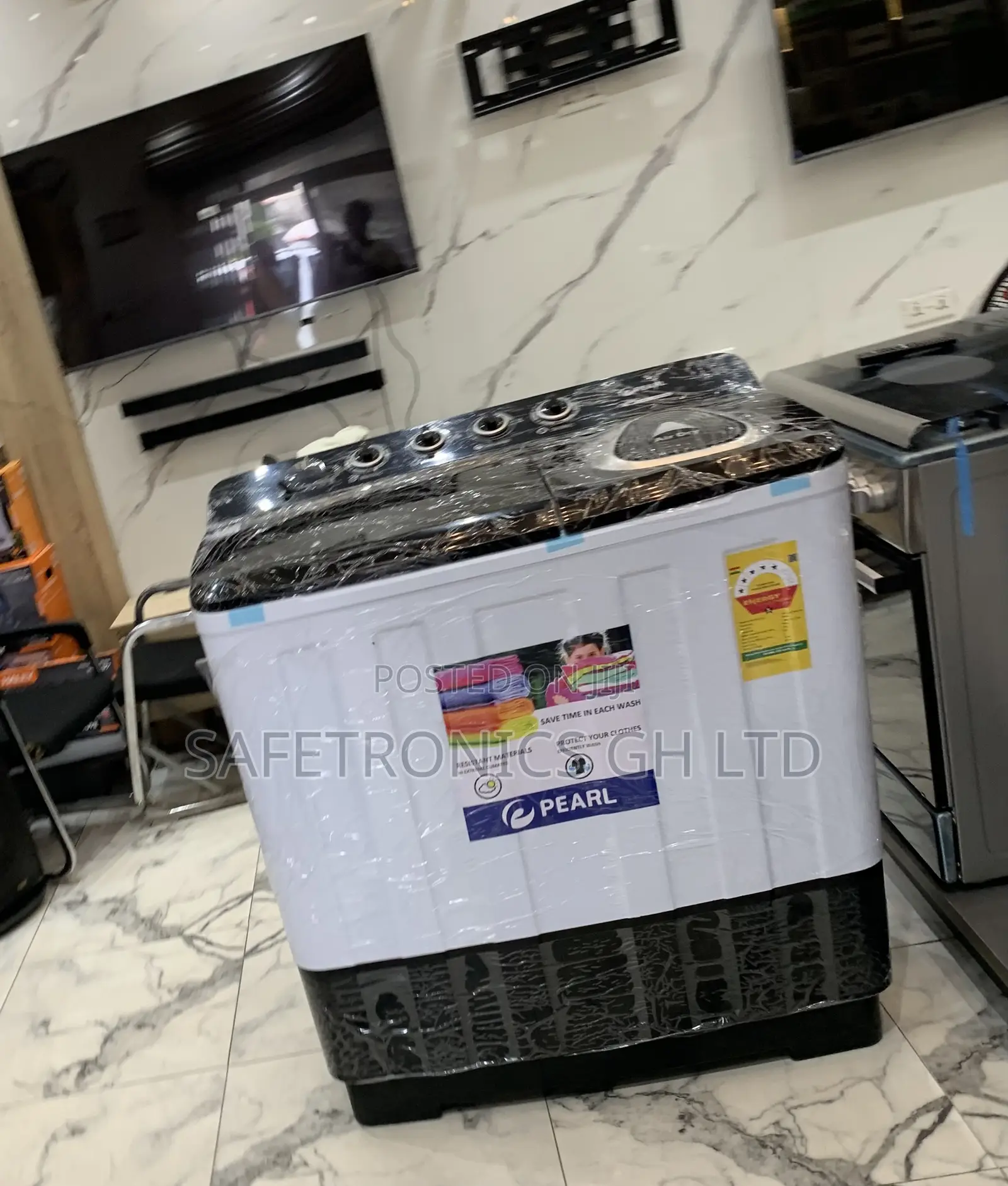 Newest Update Pearl 15kg TopLoad Semiautomatic Twintub WM
