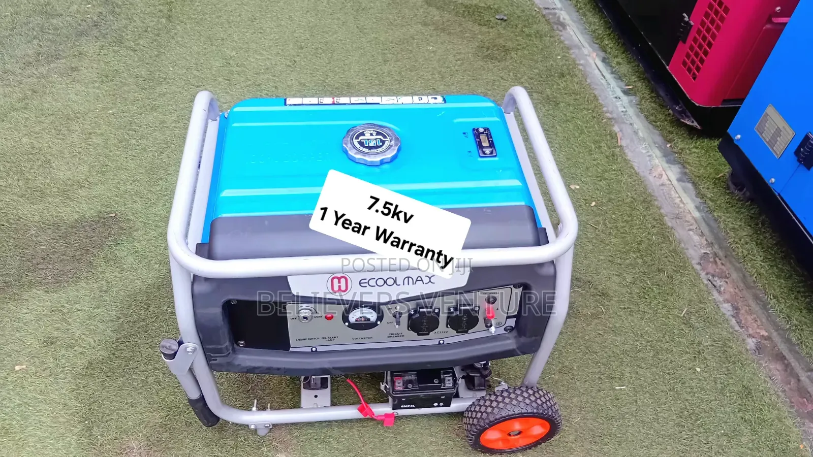 Ecoolmax 7.5KVA Generator – Reliable Power for Your Home Business