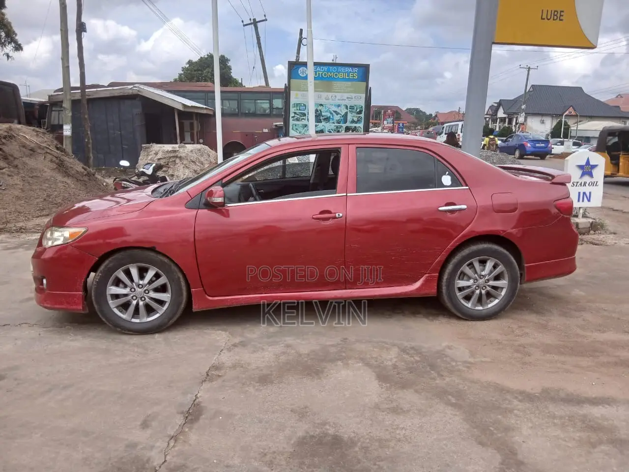 Toyota Corolla S 4dr Sedan (1.8L 4cyl 4A) 2009 Red