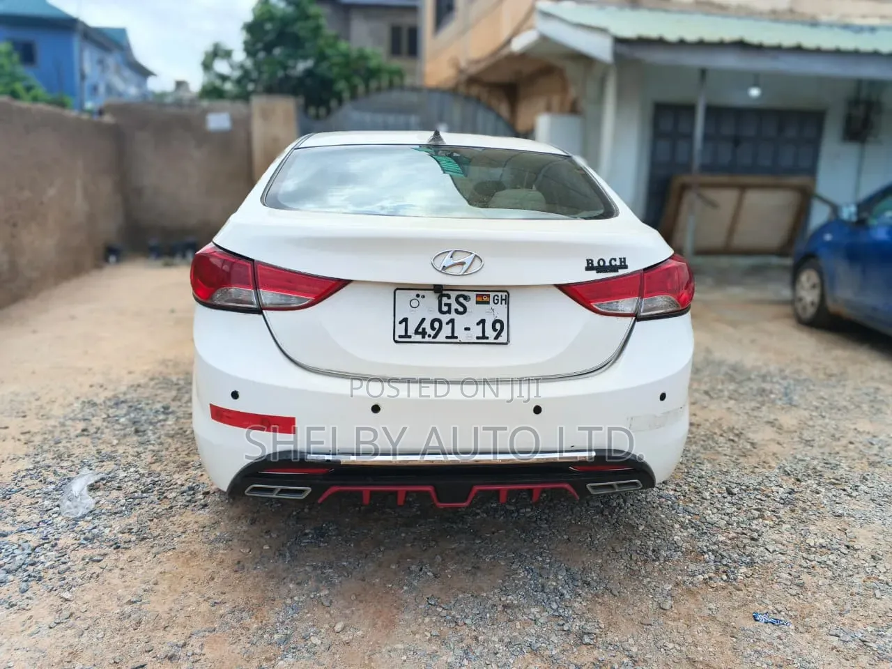 Hyundai Elantra 2013 White