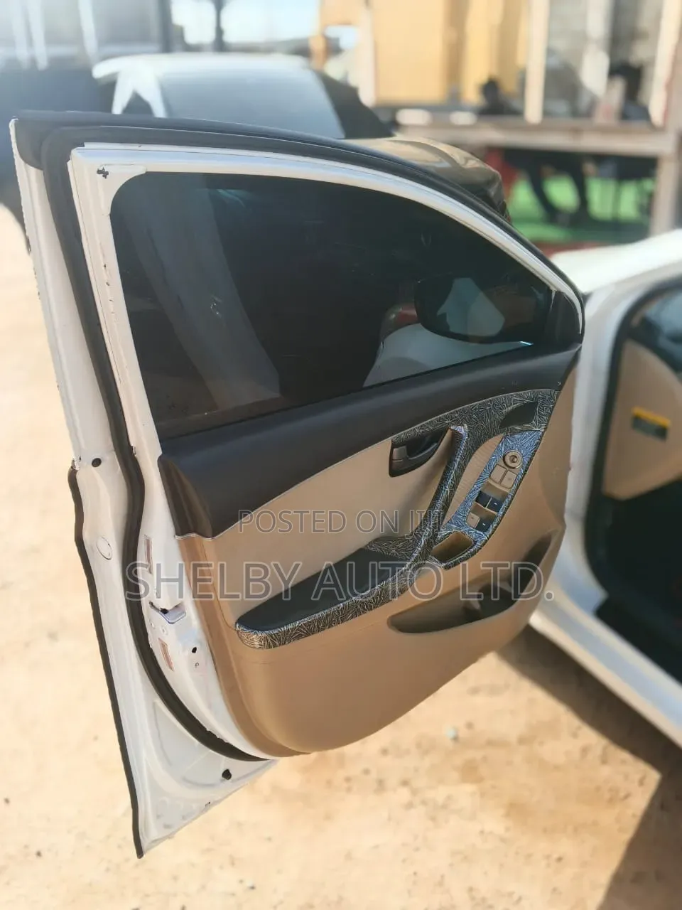 Hyundai Elantra 2013 White