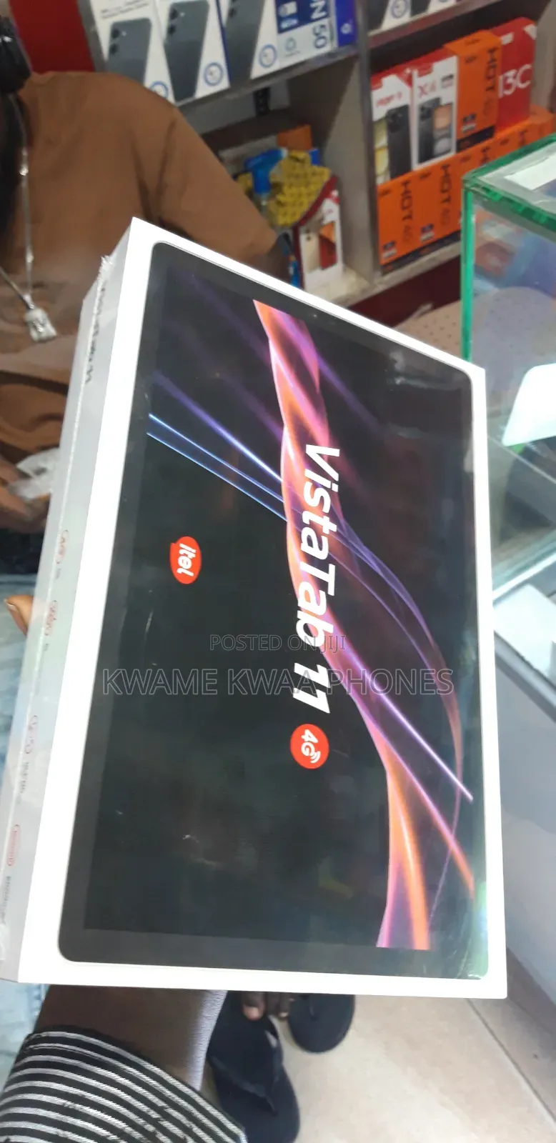 New Itel VistaTab 11 128 GB Black
