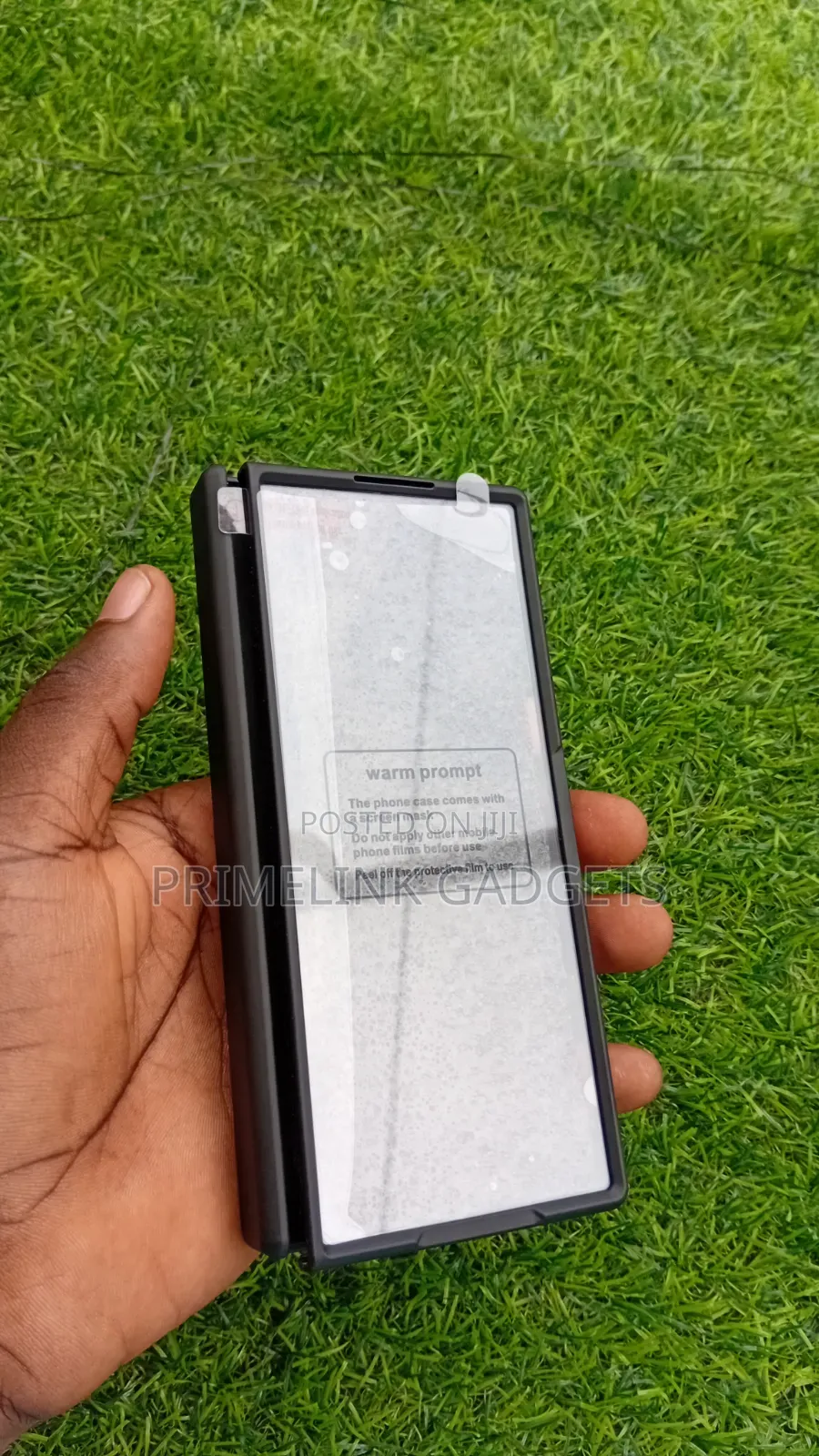 Samsung Galaxy Z Fold 6 Matte Anti-Fingerprint Case With Protector.