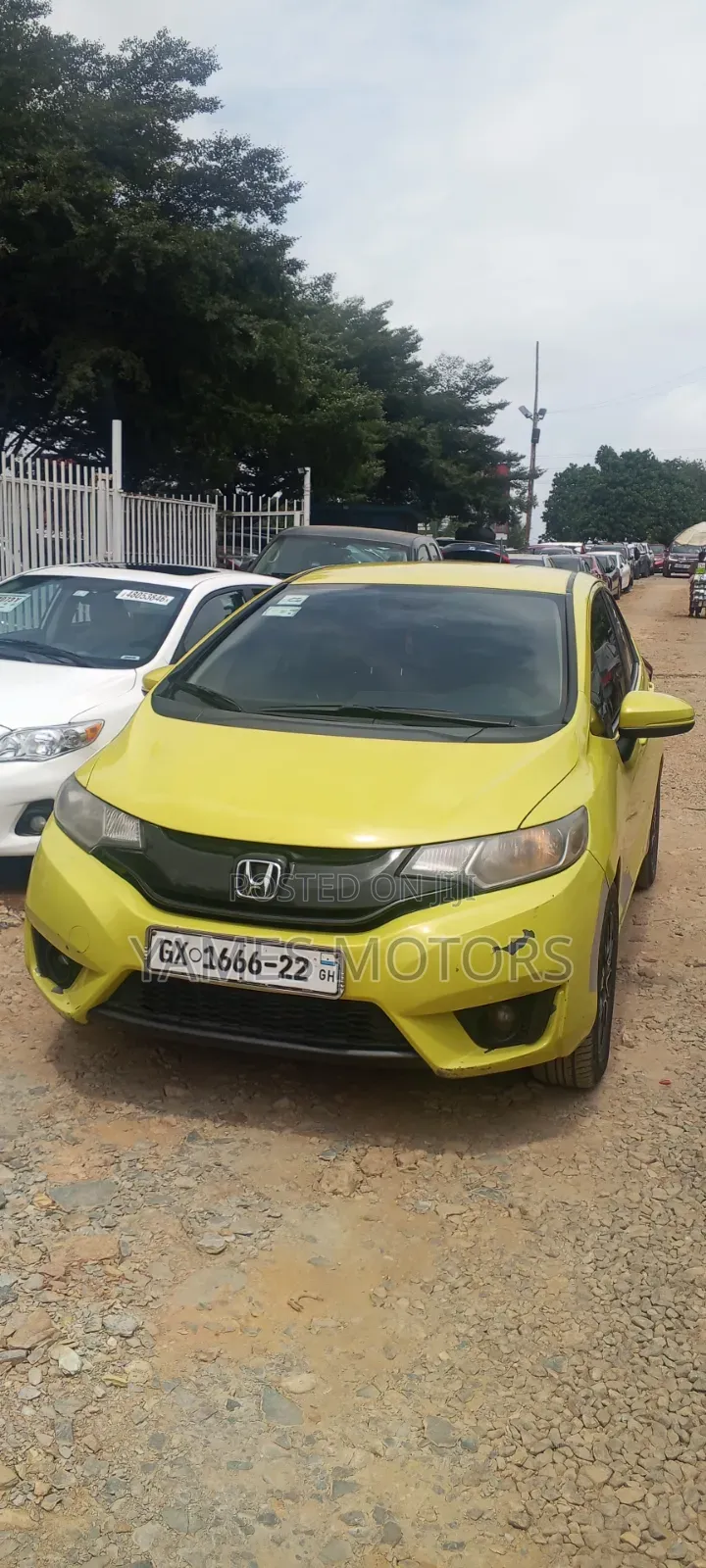 Honda Fit 2014 Yellow