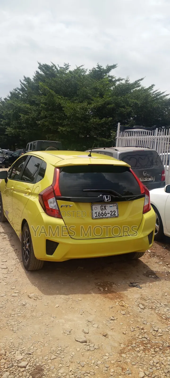 Honda Fit 2014 Yellow