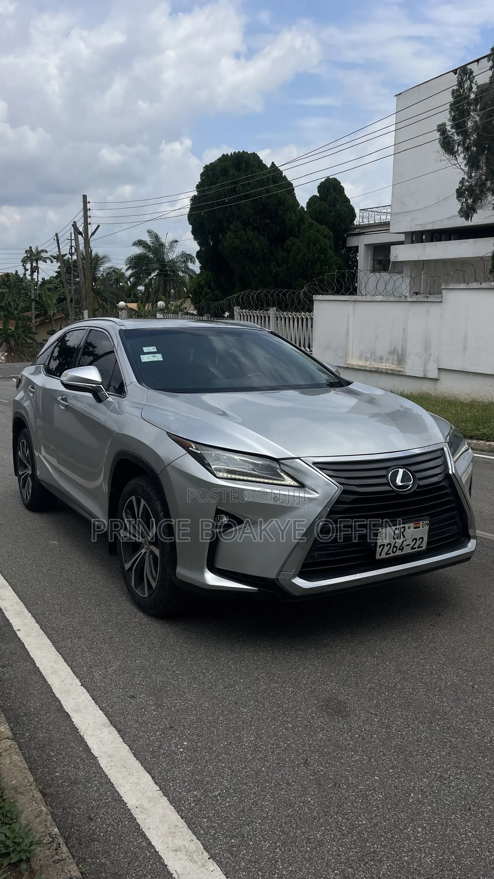 Lexus RX 2016 Silver