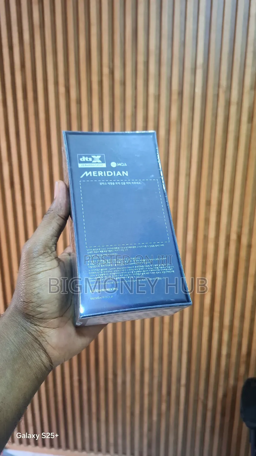 New LG G8X Thinq 128 GB Black