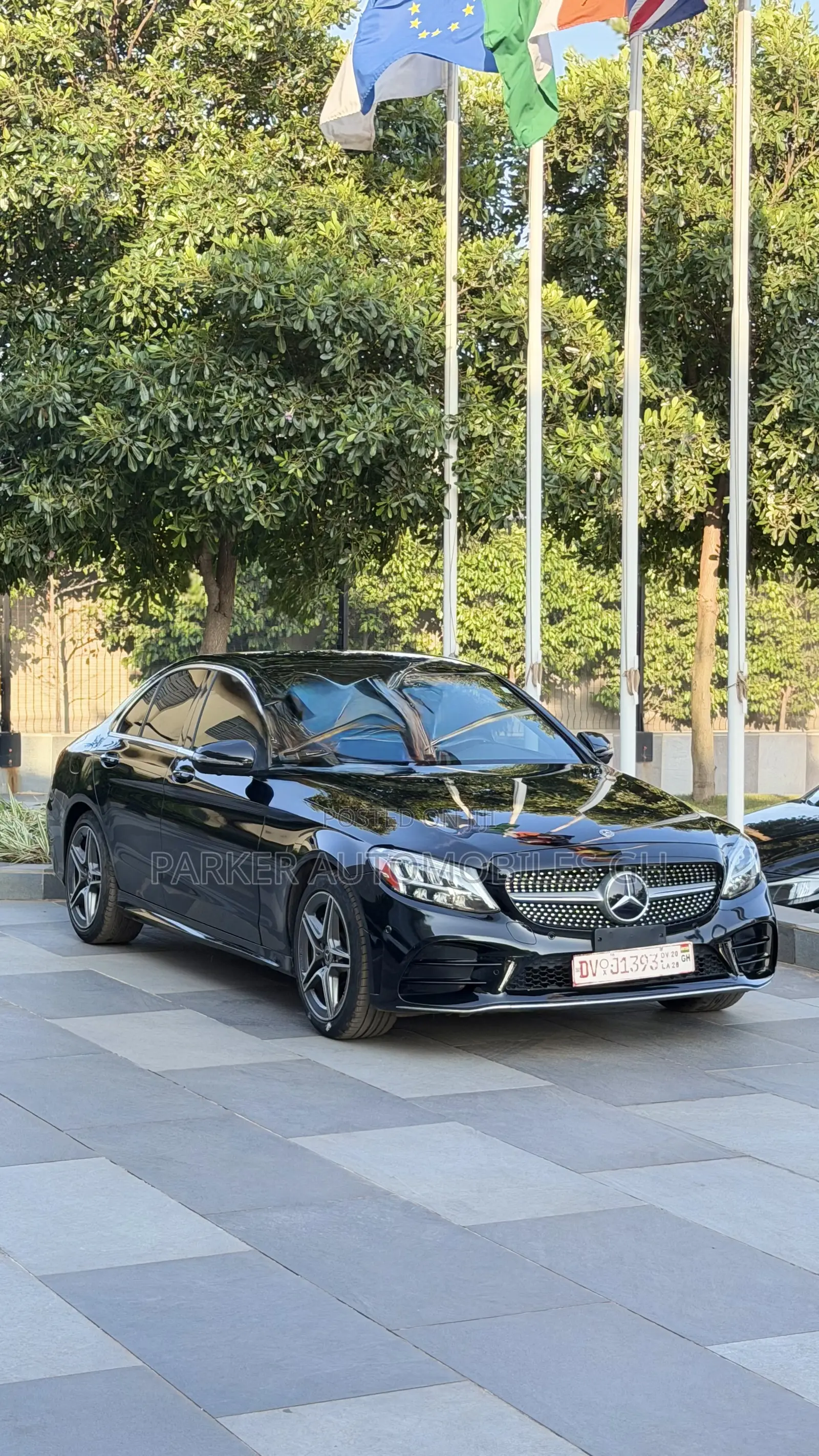 Mercedes-Benz C300 Base C300 AWD 4MATIC Sedan 2019 Black