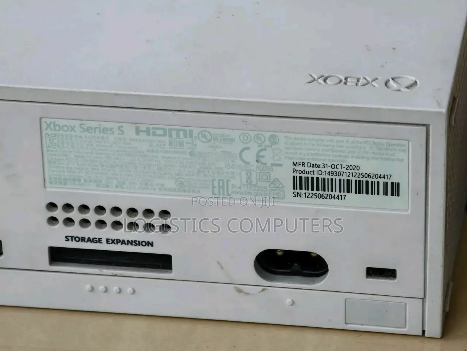 Xbox Series S No Games and Pad