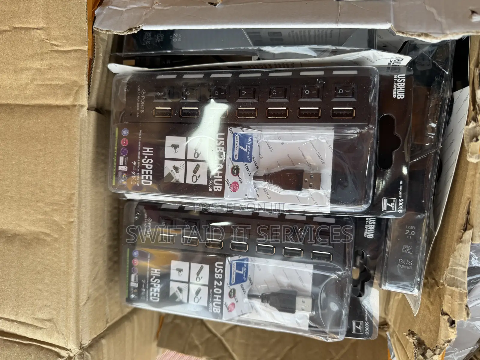 7 Port USB Hub