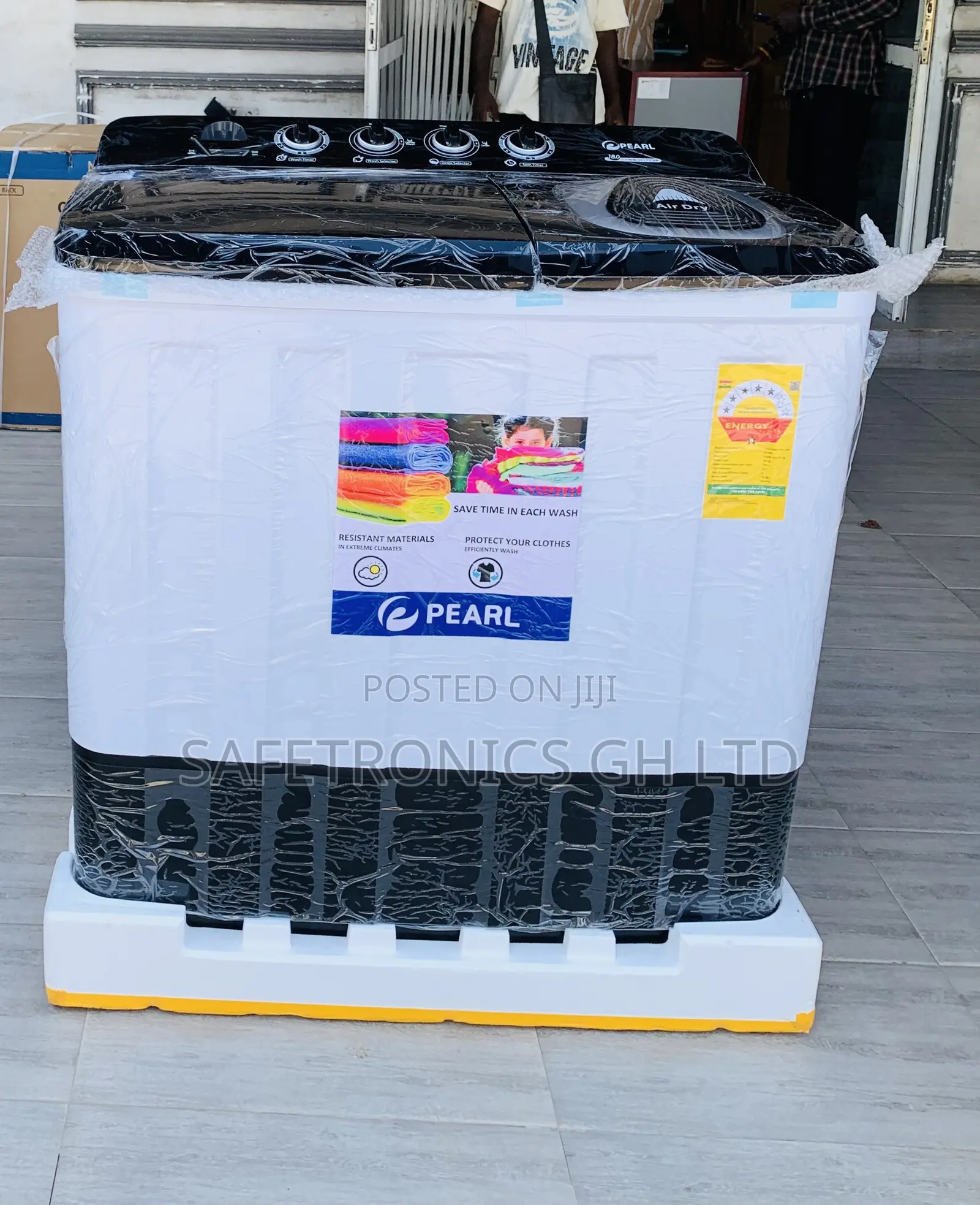 Newly in Box Twintub___ 18kg TopLoad Semiautomatic Pearl WM