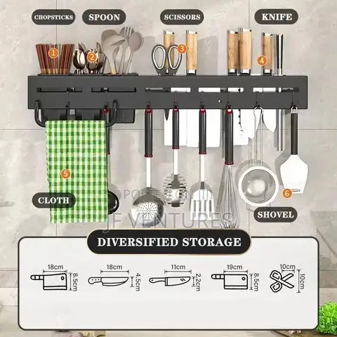 Kitchen Wall Mount Organiser