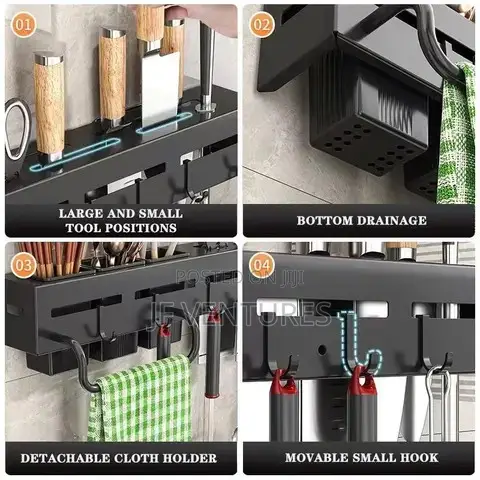 Kitchen Wall Mount Organiser