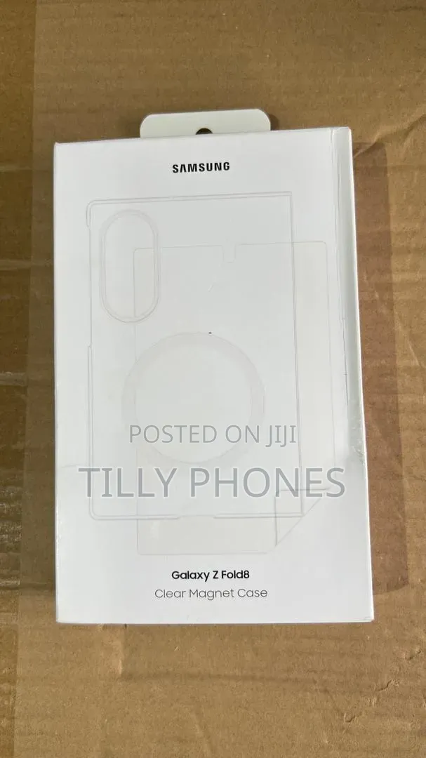 Samsung Galaxy Z Fold 8 Clear Magnet Case