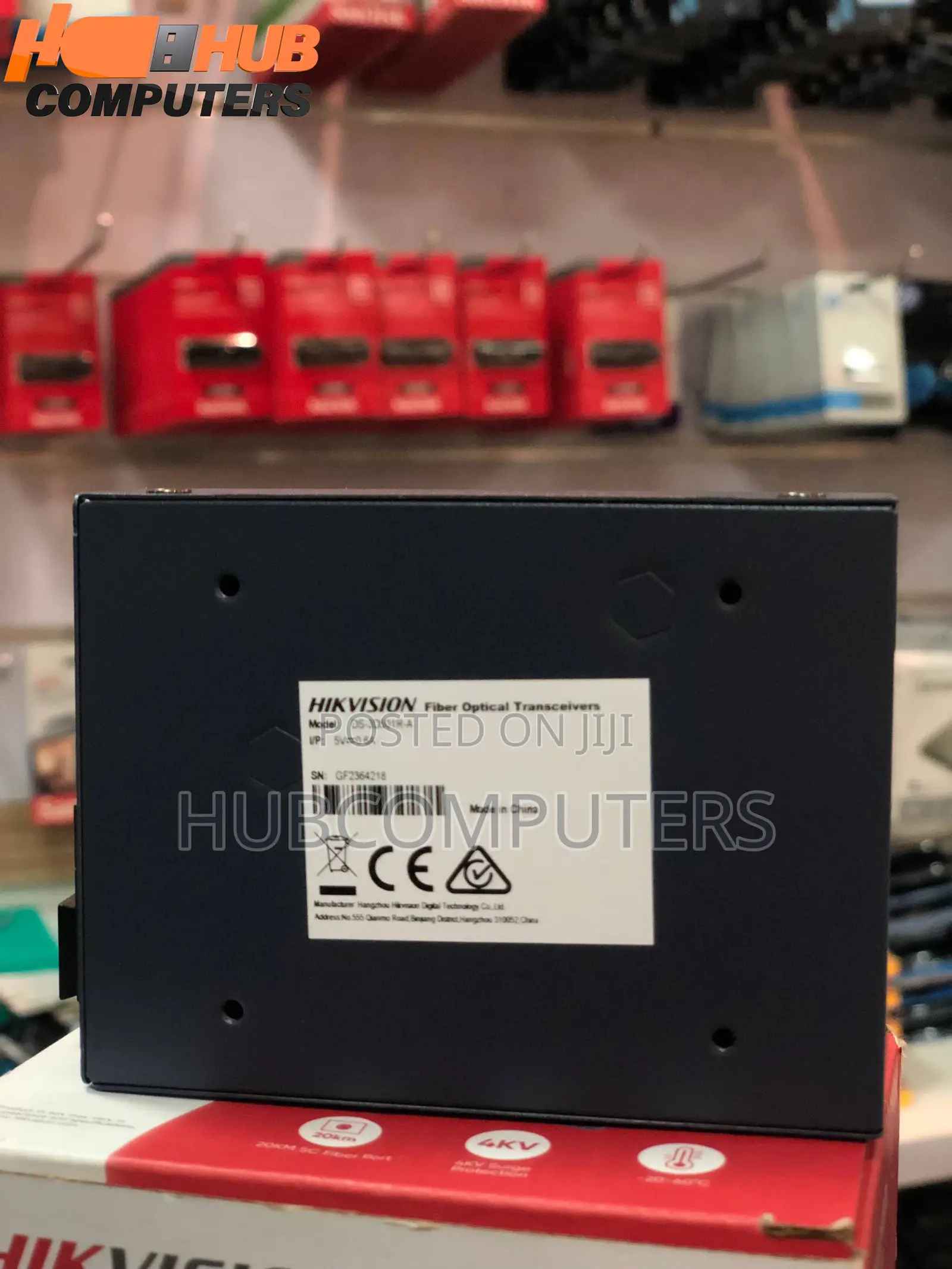 Hikvision Ds-3d501r-a 20km Gigabit Fiber Receiver