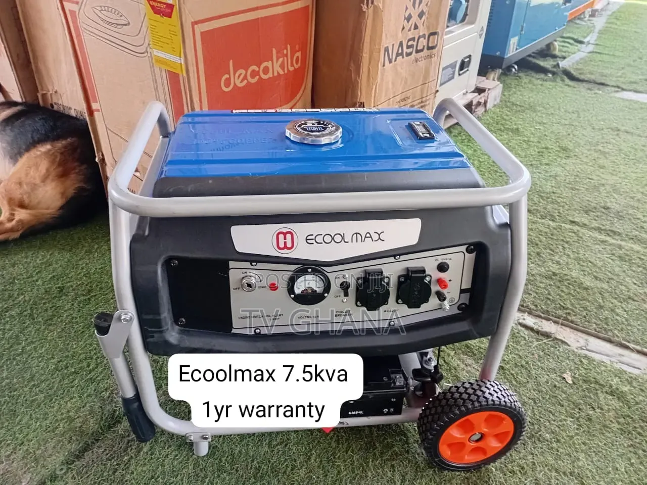 Ecoolmax 7.5KVA Petrol Genset – Powerful Reliable Electricity 7.5kva